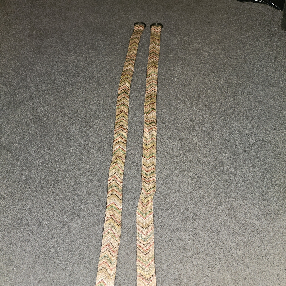 Chevron Patterned Knit Scarves